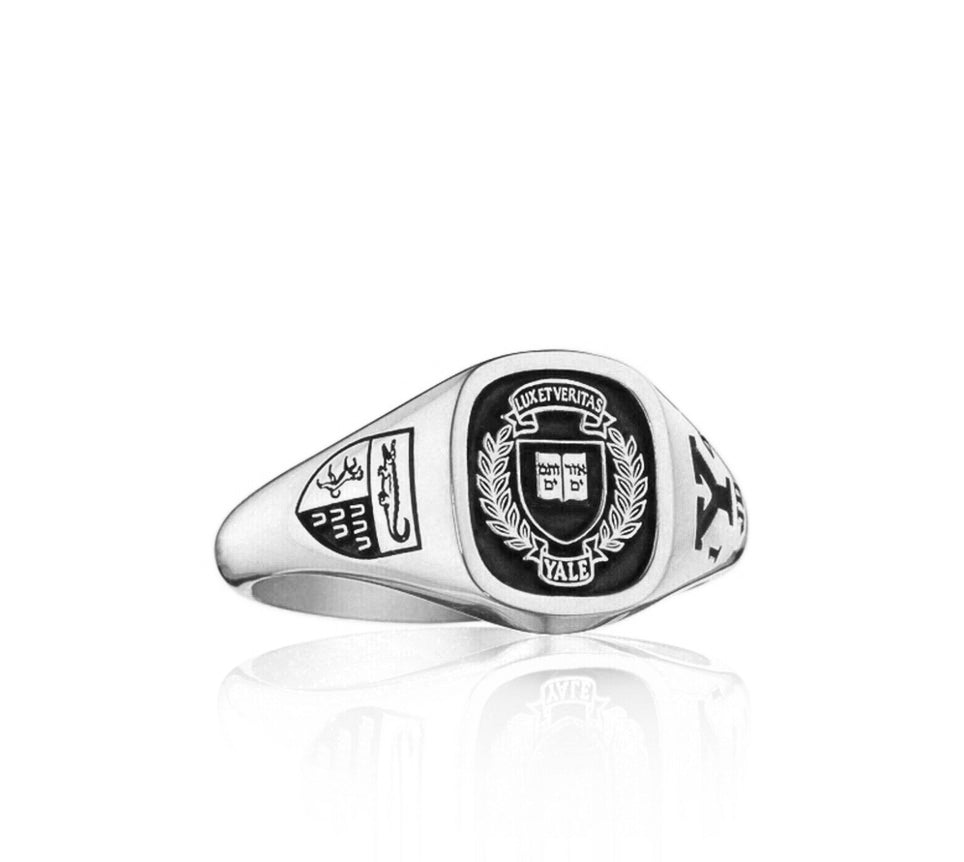 Signitas Inc Yale University Classic Square Signet Ring